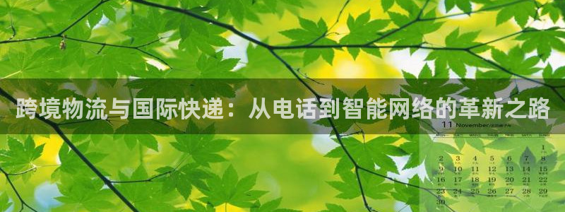 豪门国际注册号：跨境物流与国际快递：