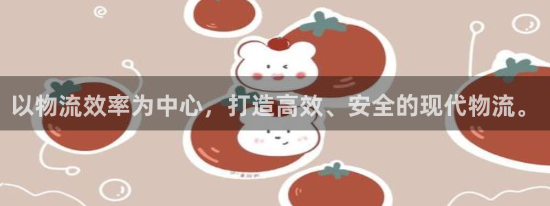 豪门国际官网下载谁有：以物流效率为中